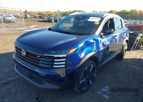 2025 Nissan Kicks Sr Fwd из США, поврежденный, VIN 3N8AP6DC6SL360794